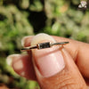 Salt & Pepper Diamond Ring