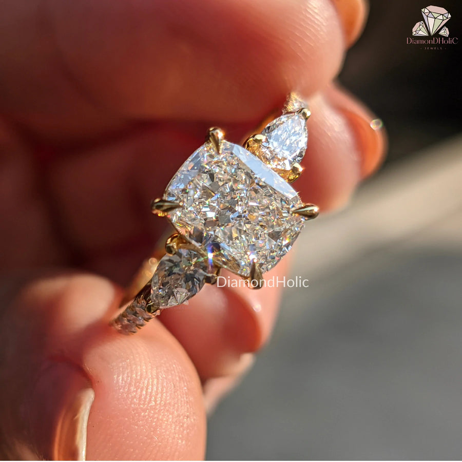 Ring, Dazzling Diamond Ring, Unique Engagement Ring, Affordable Jewelry Gift, Bridal Fashion Jewelry, Romantic Jewelry Gift, Engagement Proposal Gift, Jewelry For Special Occasions, Custom Bridal Jewelry