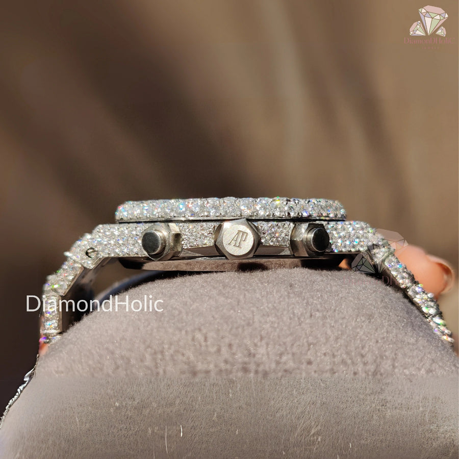 Men’s Stylish Iced Out Watch