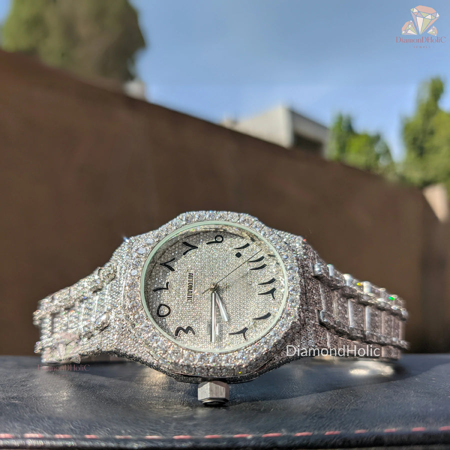 Men’s Fancy Diamond Timepiece