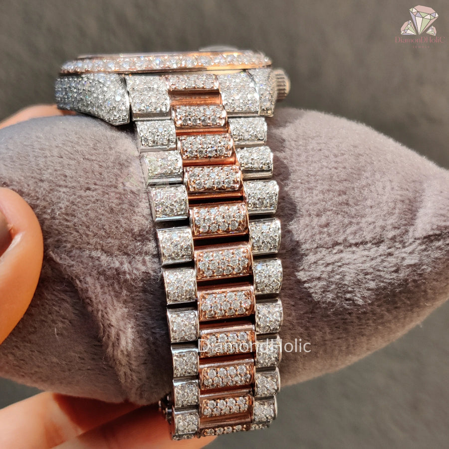 VVS1 Moissanite Roman Numeral