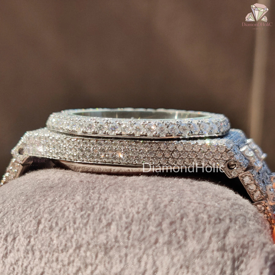 Fully Iced Out Men’s Watch