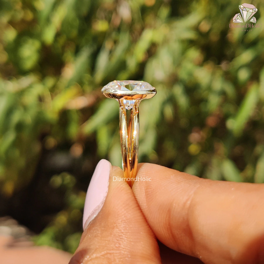 affordable diamond ring | lab grown moissanite | moissanite proposal ring