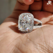 Vintage Style Moissanite Ring