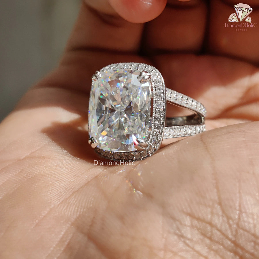 Vintage Style Moissanite Ring