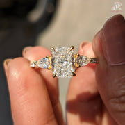 Her, Promise Ring, Elegant Diamond Ring, Sparkling Diamond Ring, Proposal Jewelry, Fine Jewelry,