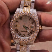 Two Tone Roman Numerals Watch