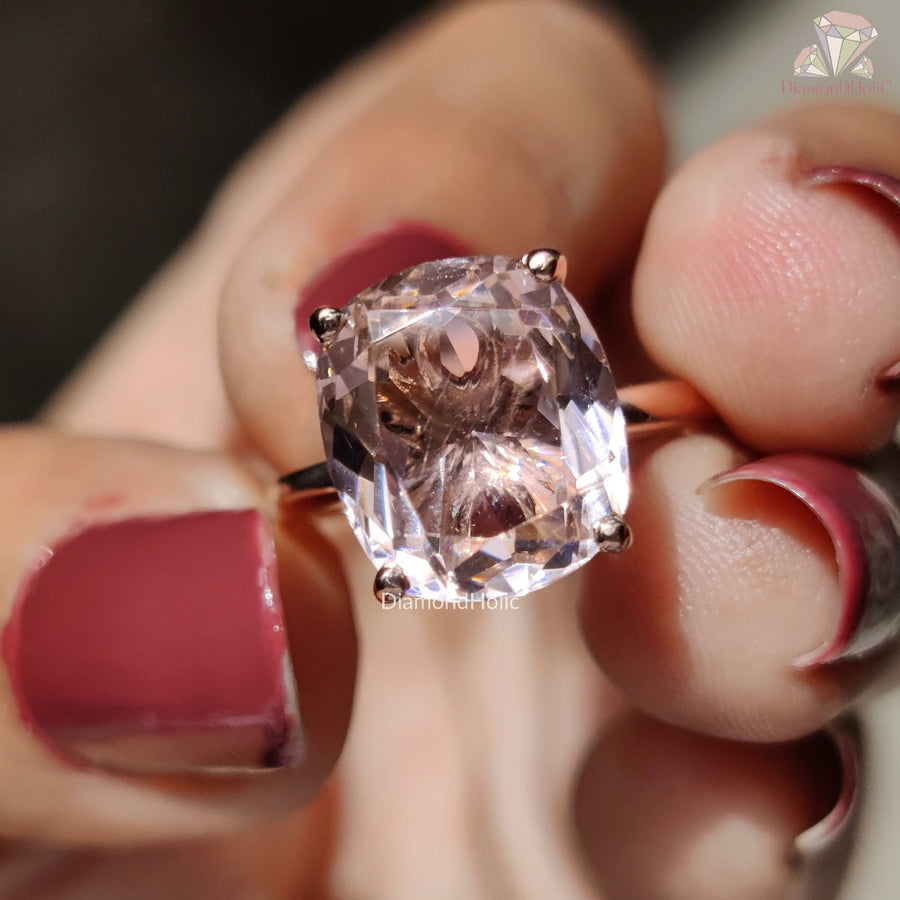 Elegant Morganite Ring