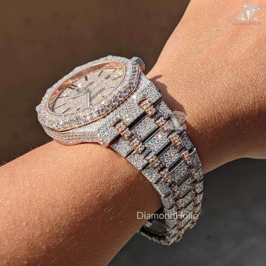 Modern Two Tone Watch for Proposal