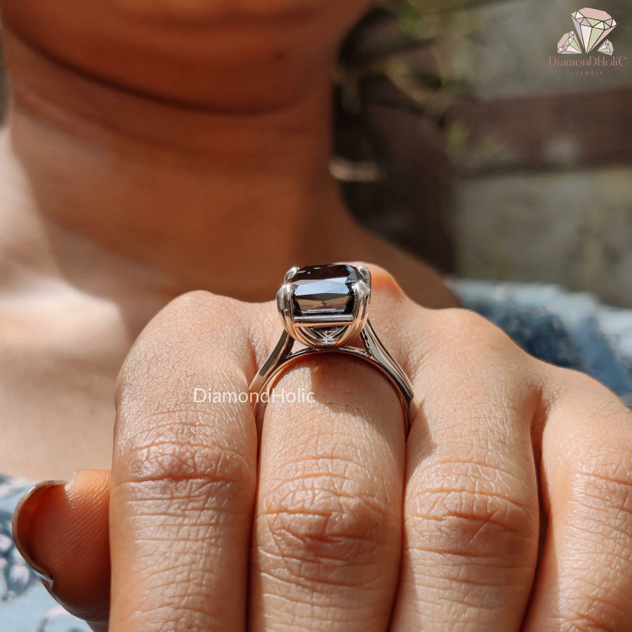 Elegant Grey Moissanite Jewelry,