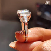 Two Prong Setting Engagement Ring