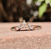 Stackable Sparkle | Unique Love Ring | Wedding Band Magic