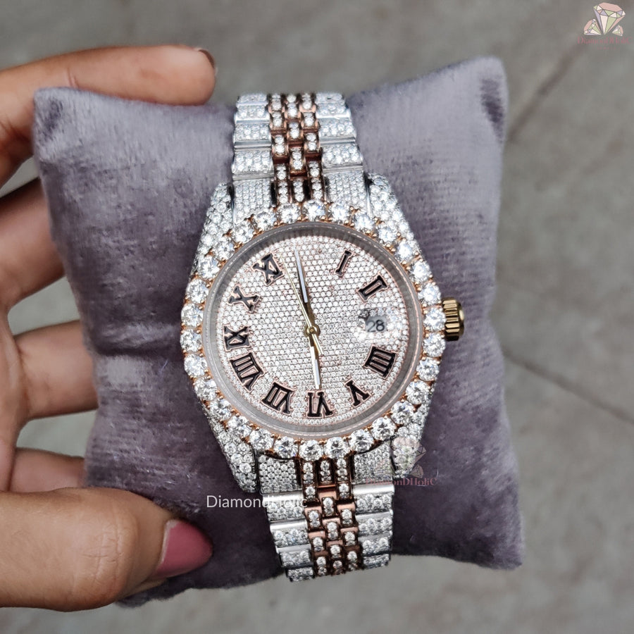 VVS Clarity Moissanite Diamond Watch – Perfect Gift for Men