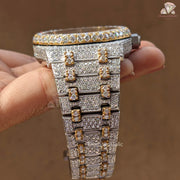 VVS Studded Two Tone Watch