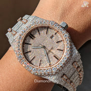 Round Cut Men’s Stainless Steel Watch