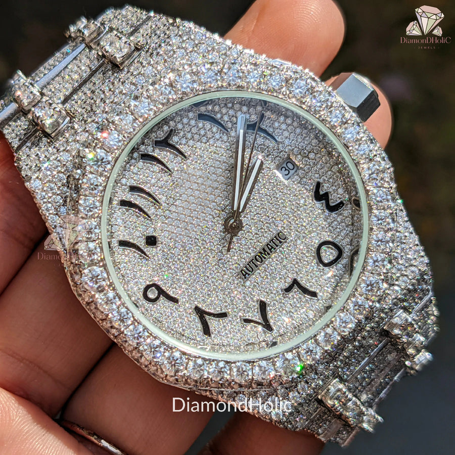 Elegant Diamond Men’s Watch