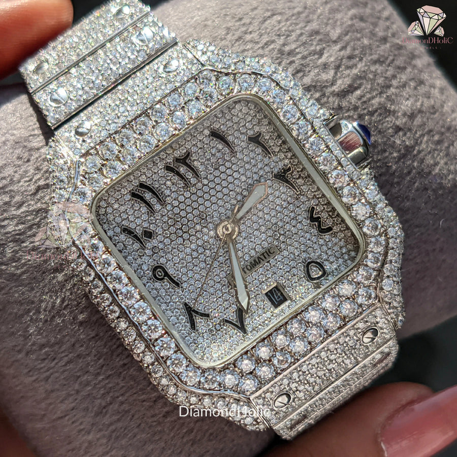 Custom Hip Hop Diamond Watch