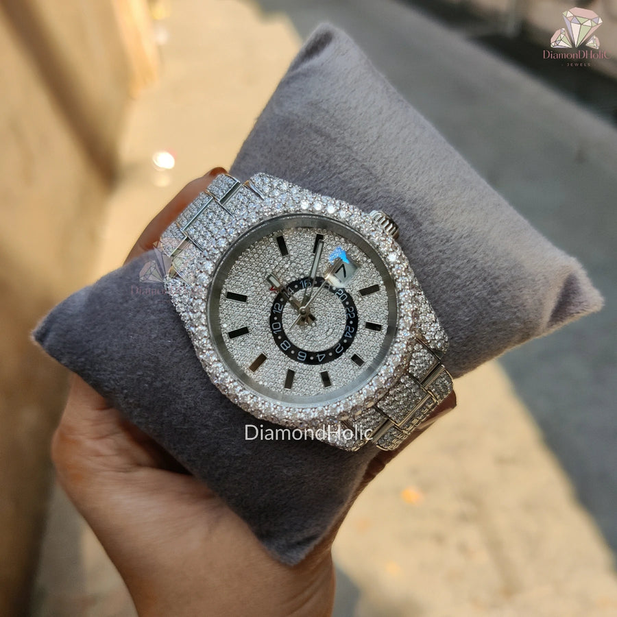 Moissanite Hip Hop Men’s Jewelry