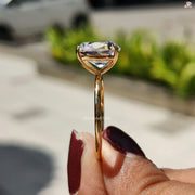 Promise Her Forever | Cushion Moissanite | Sparkling Symbol