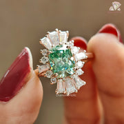 Customizable Moissanite Ring