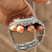 Men’s Moissanite Luxury Watch