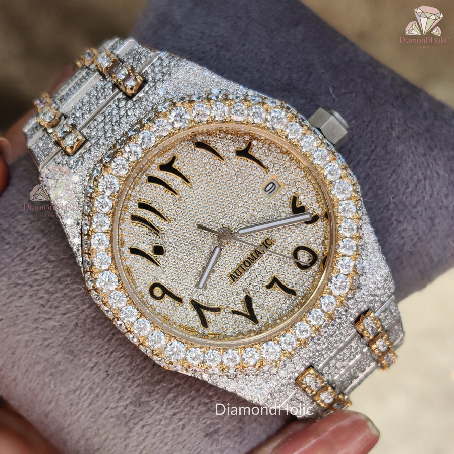 Luxury VVS Studded Men’s Watch