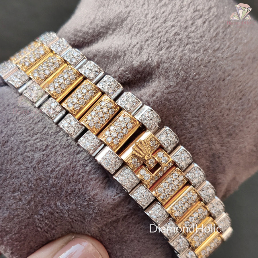 Roman Dial Bust Down Watch