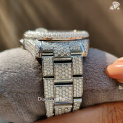 Handmade Men’s Moissanite Watch