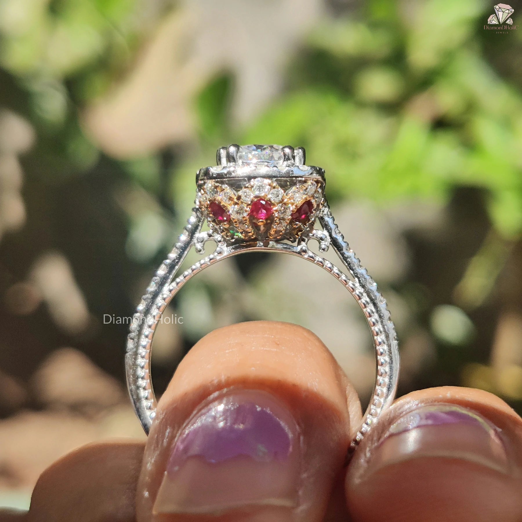 Vintage Style Moissanite | Art Deco Shine | 1.30 Ct Elegance