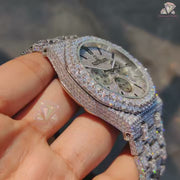 Luxury Moissanite Men’s Watch