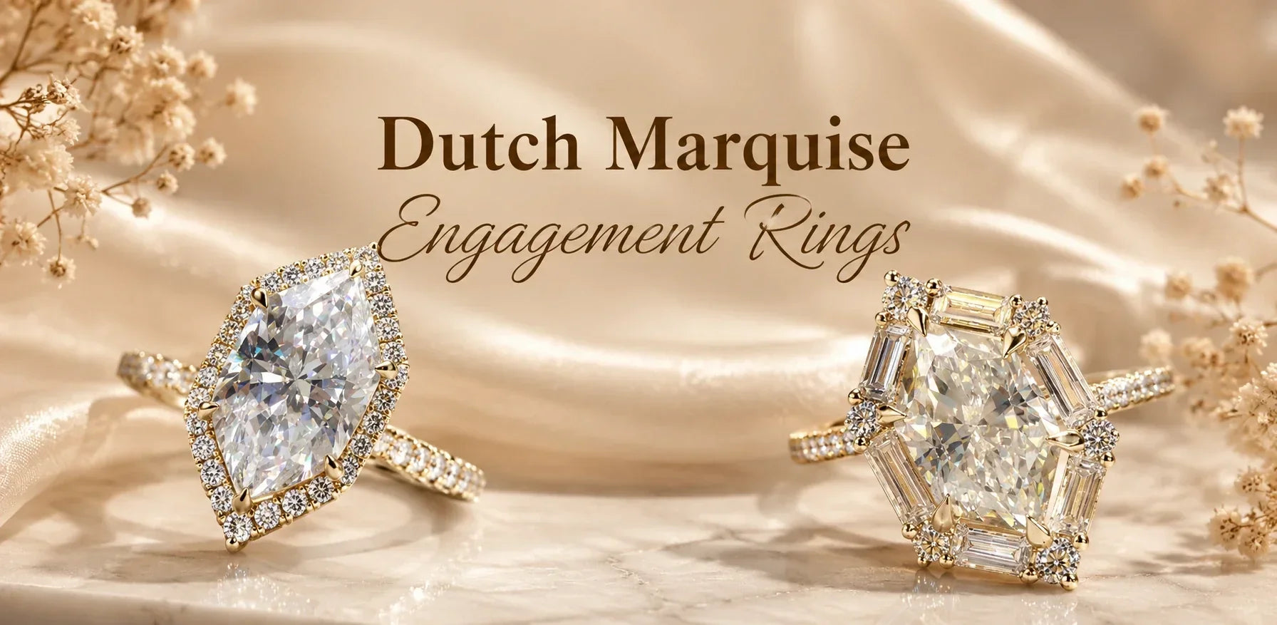 Dutch Marquise Engagement Rings
