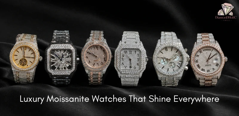 Luxury Moissanite Watches