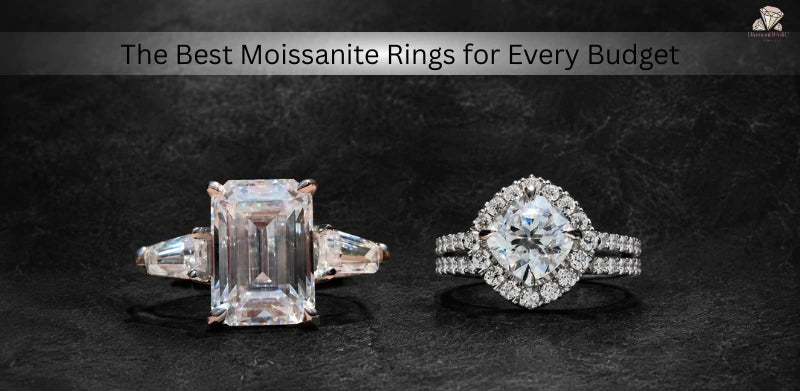 moissanite engagement rings​