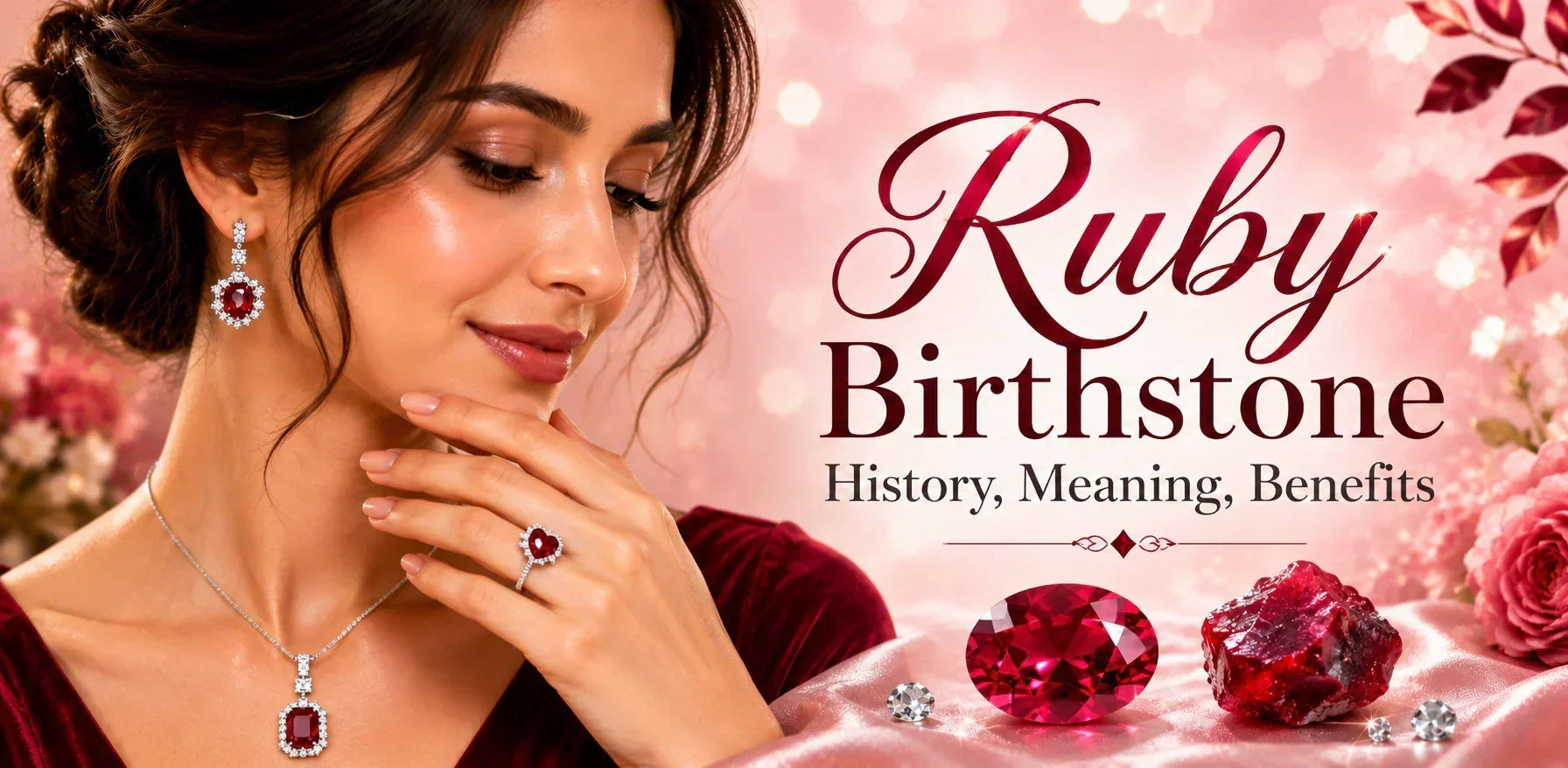 Ruby Birthstone History, Meaning, Benefits