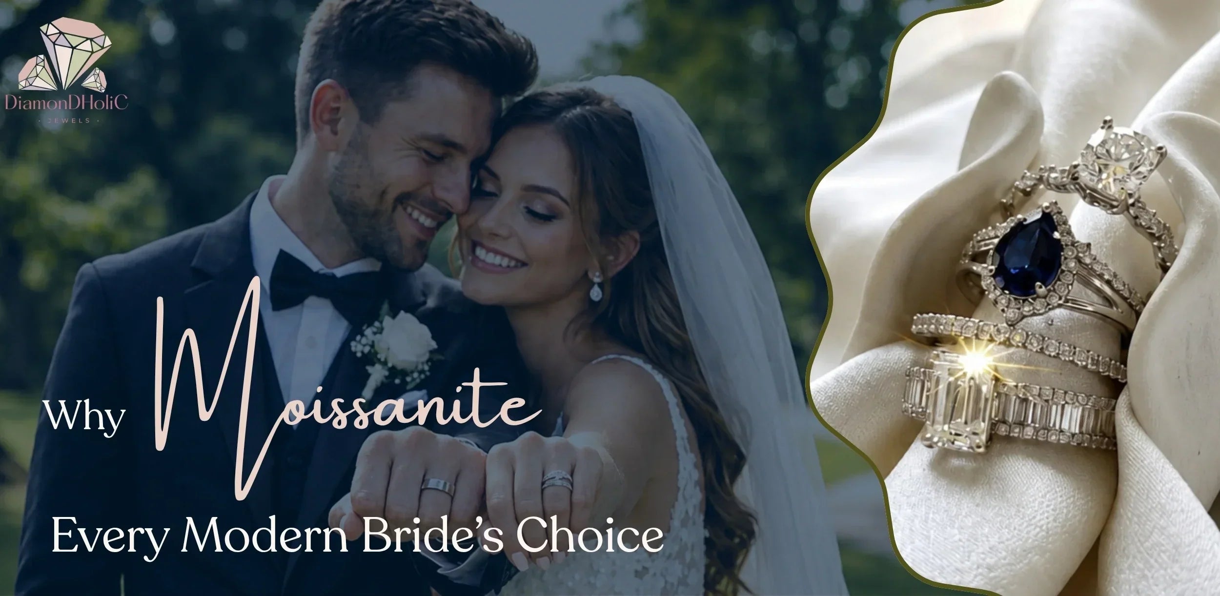 Moissanite Bridal Ring Choice 