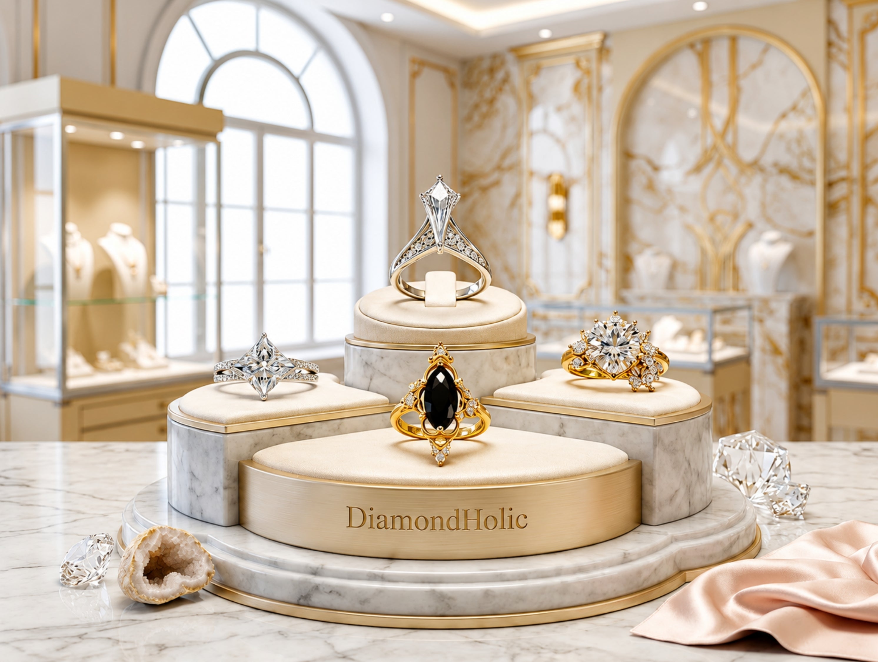 Moissanite Engagement Rings