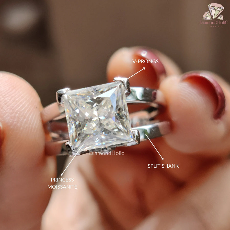 Solitaire Moissanite Jewelry
