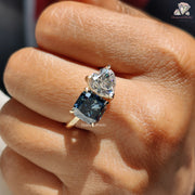 luxury diamond ring | bold statement ring | artistic ring design
