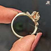 lab diamond three stone ring | diamond three stone ring