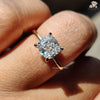 Cushion Cut Diamond Ring