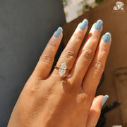 luxury moissanite ring
