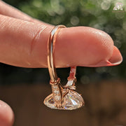 round ring | round diamond | round cut | round side accent stone
