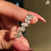 pear cut diamond ring