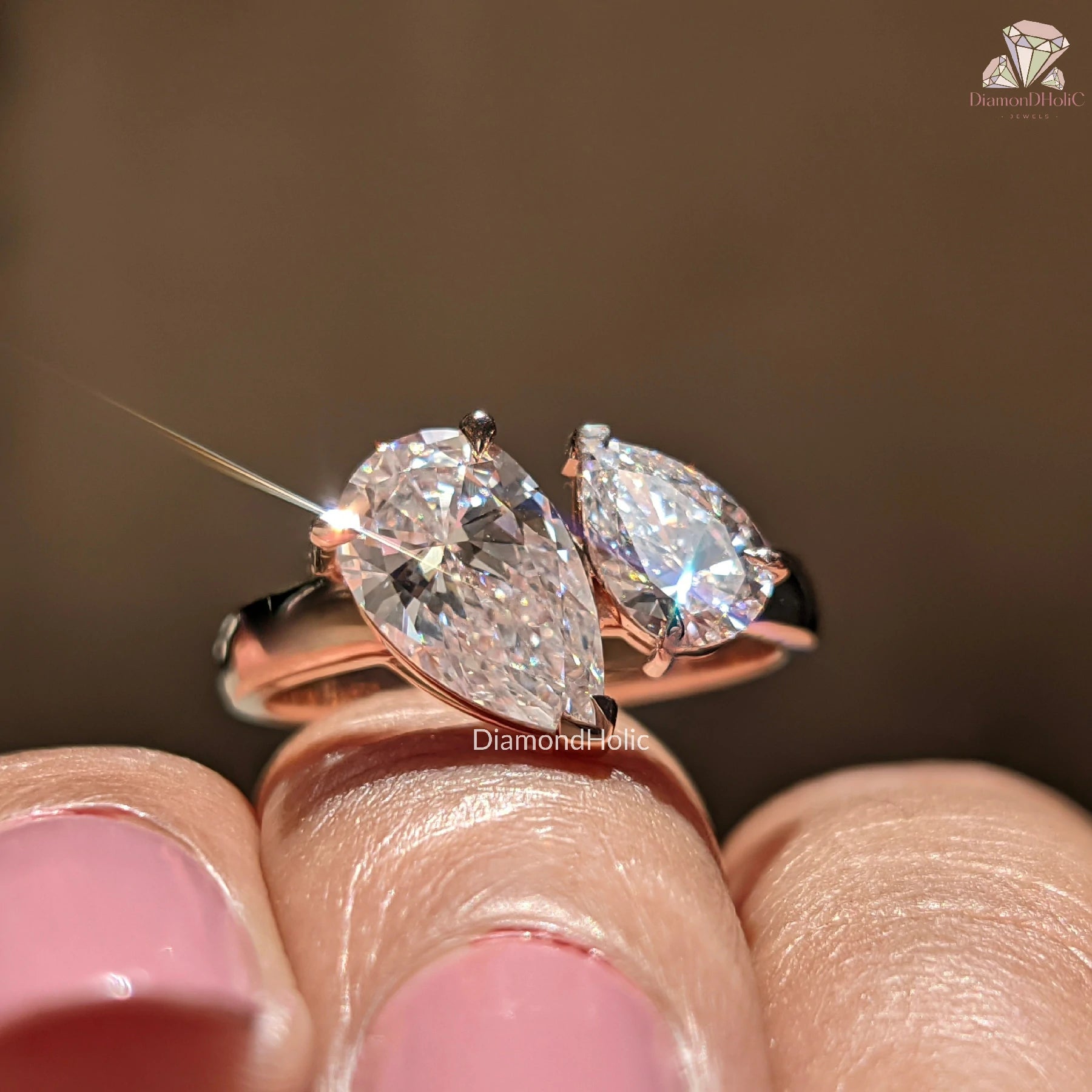 lab grown diamond rings