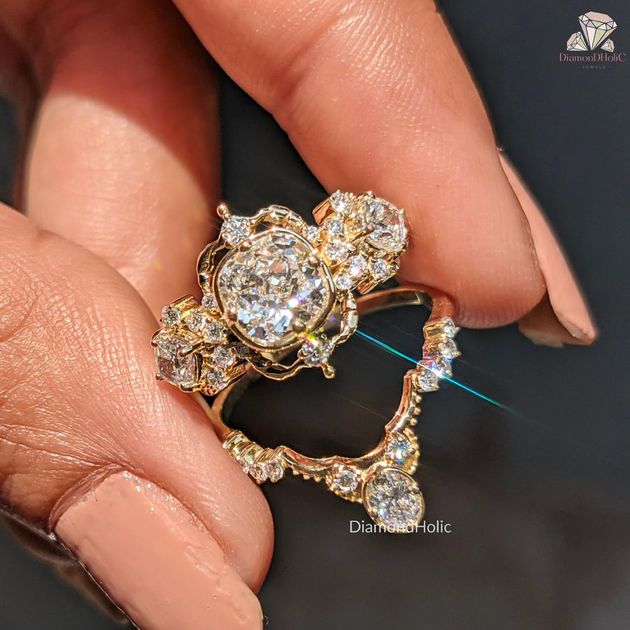 vintage wedding ring sets | wedding ring set for her | wedding rings