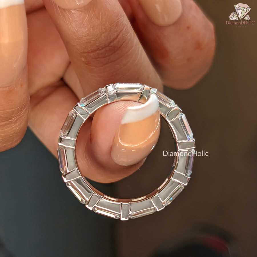Minimalist Diamond Band