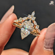 lab grown diamond ring