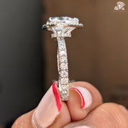Eternity Pave Diamond Ring