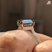 moissanite fashion rings | unique moissanite rings | moissanite rings vs diamond