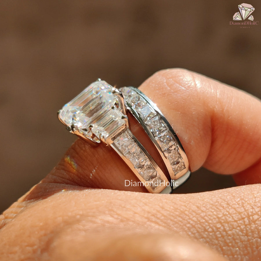 wedding ring set for her